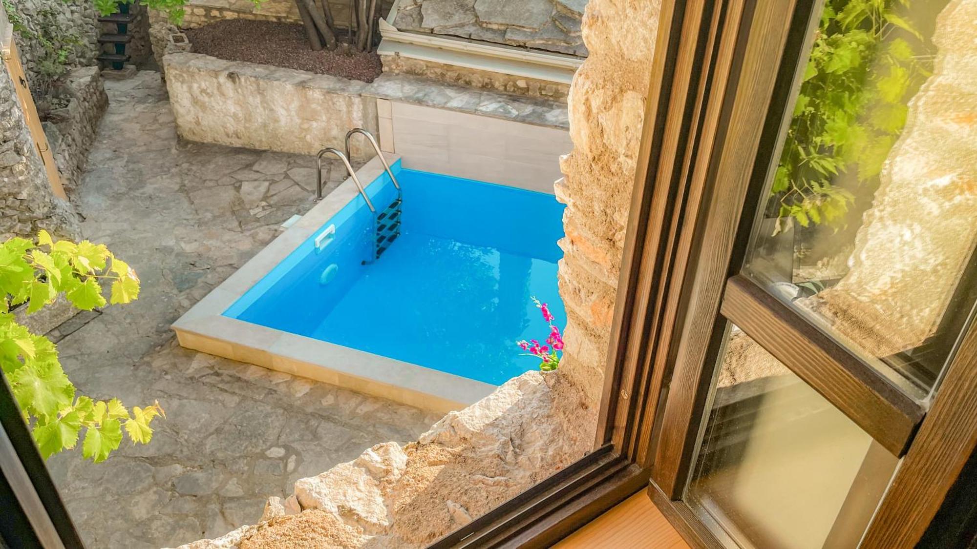 Villa Historic Pocitelj With Pool And Incredible Views On The River And Landmarks Esterno foto