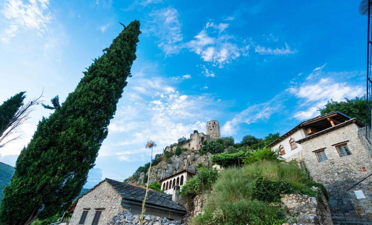 Villa Historic Pocitelj With Pool And Incredible Views On The River And Landmarks Esterno foto